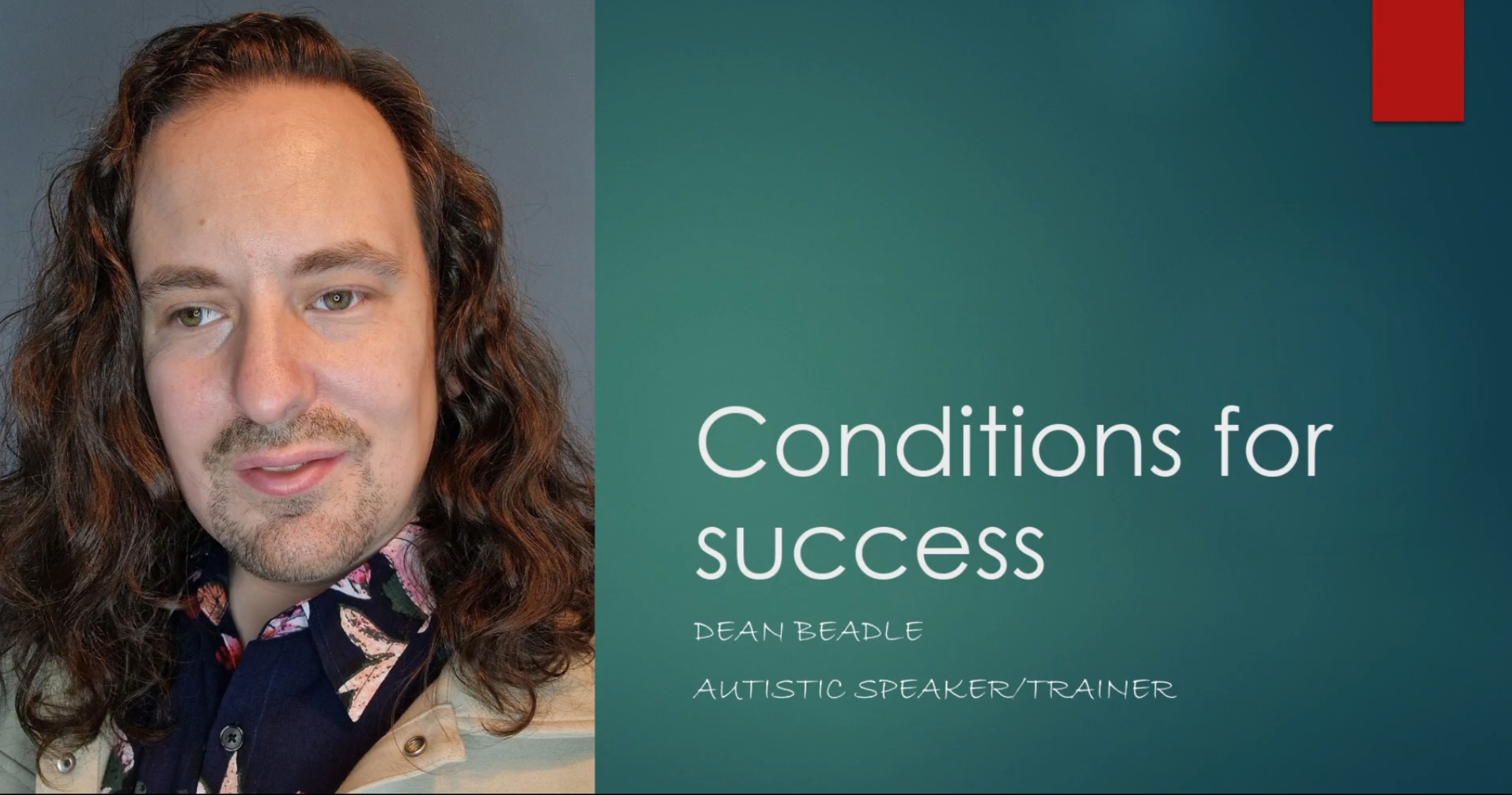 Dean Beadle: Conditions for Success