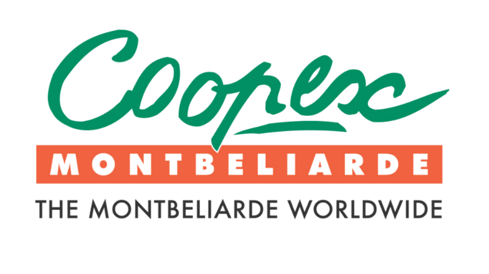 Copley Montbeliarde logo with green and orange text, and a tagline that reads "The Montbeliarde Worldwide".