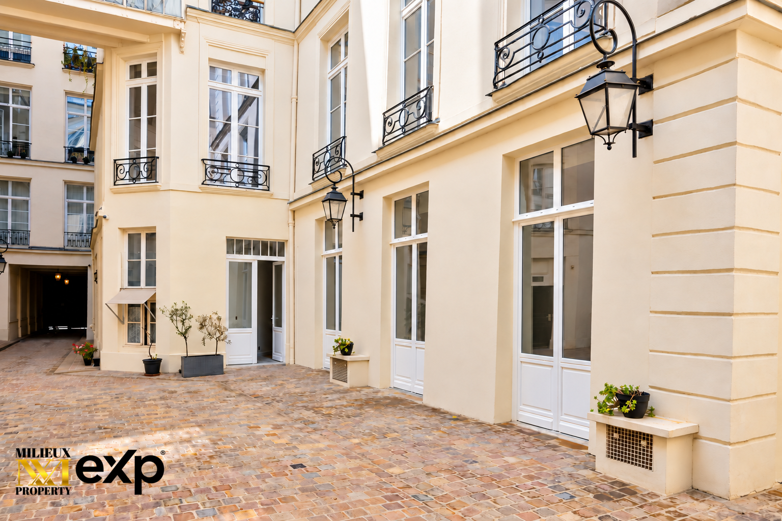 Pleasant Interior Courtyard