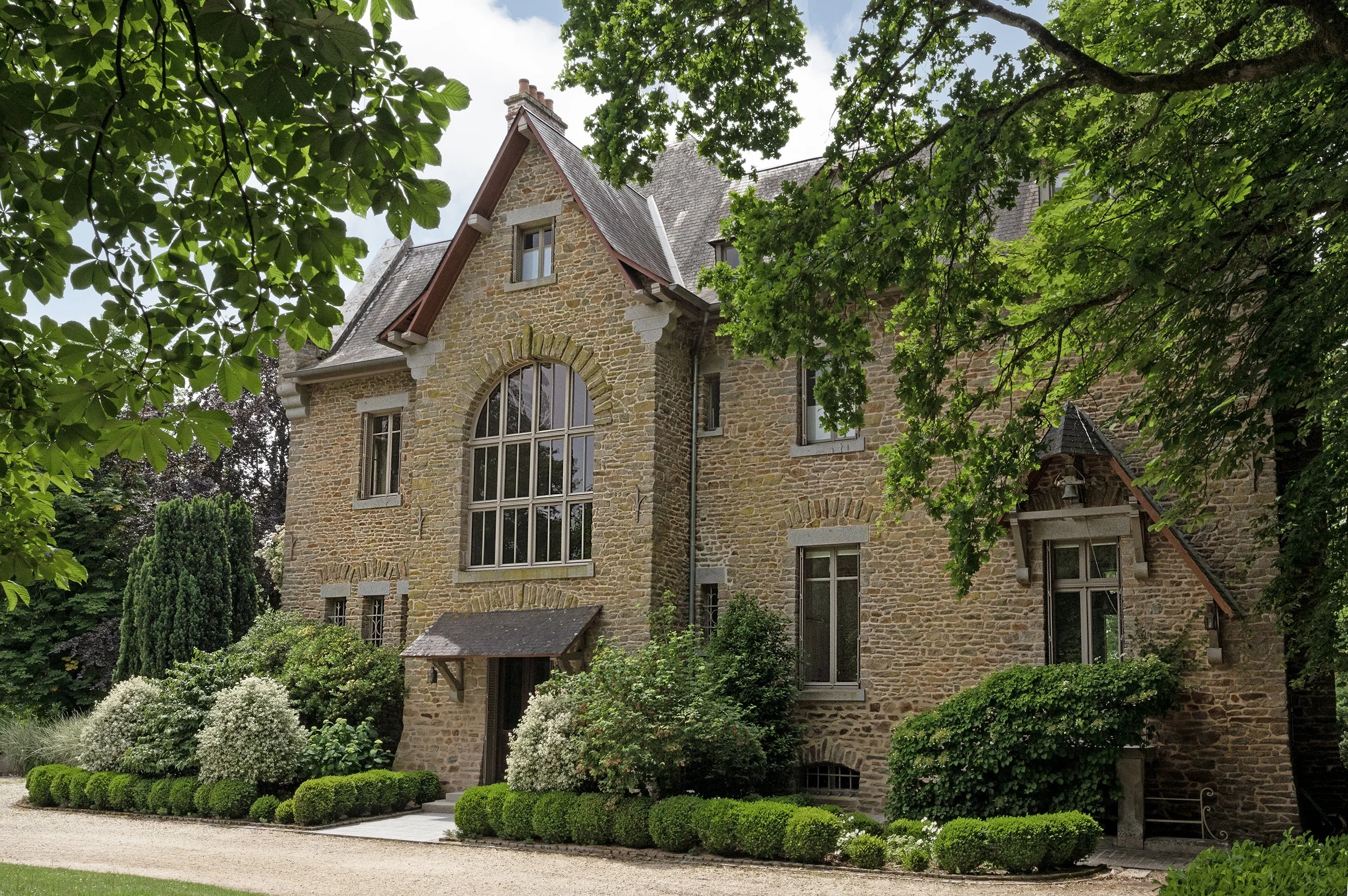 Manor facade