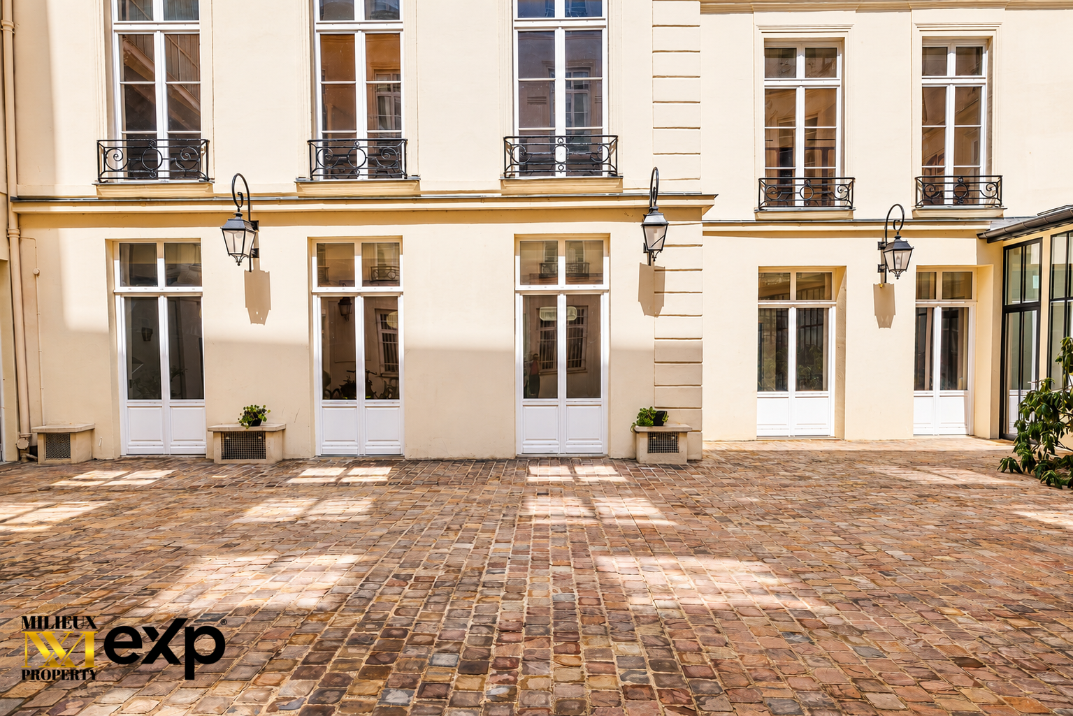Pleasant Interior Courtyard