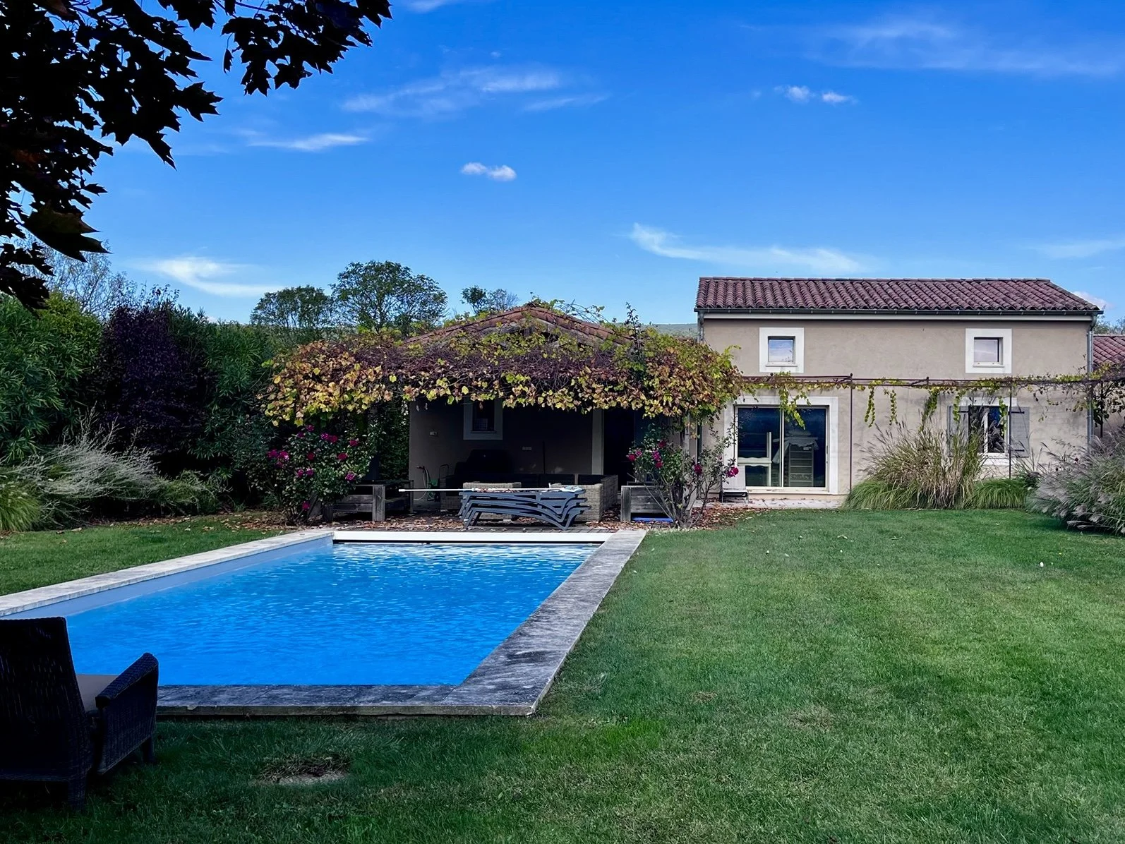 View of the pool