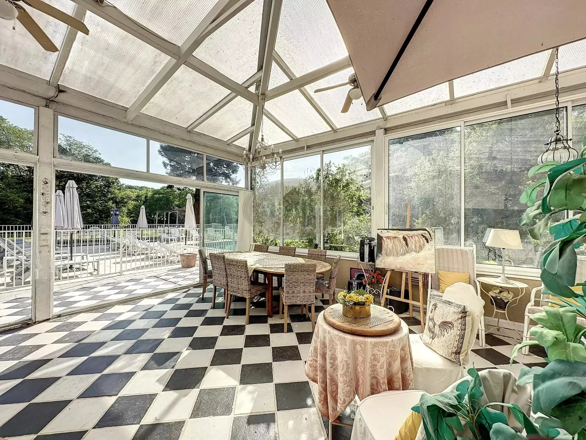 Open veranda
