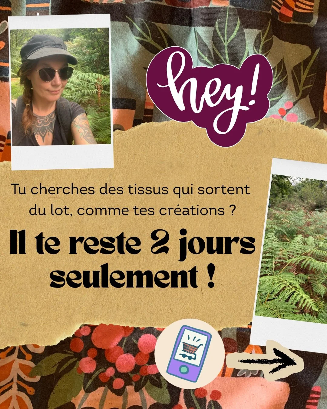 ALERTE !!!! La pr&eacute;commande de septembre se termine mardi soir ! 
On se donnera ensuite rdv pour d&eacute;but octobre (d'ailleurs si tu as des envies pour les prochains tissus, n'h&eacute;site pas !) Donc si tu veux commencer &agrave; faire du 