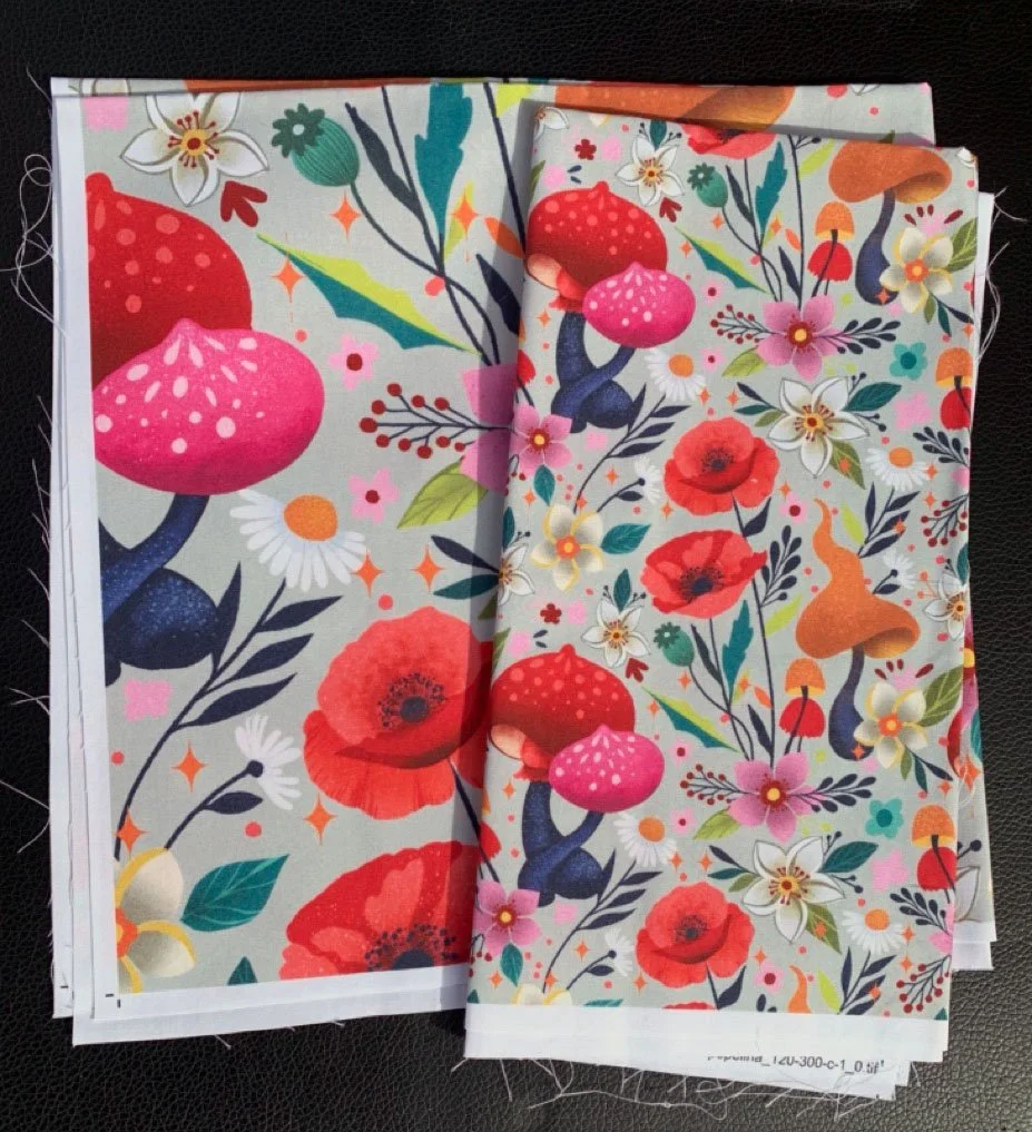 [Précommande] Tissu French Terry / Champis Fleuris