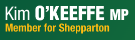Kim O'Keeffe MP Letter of Support