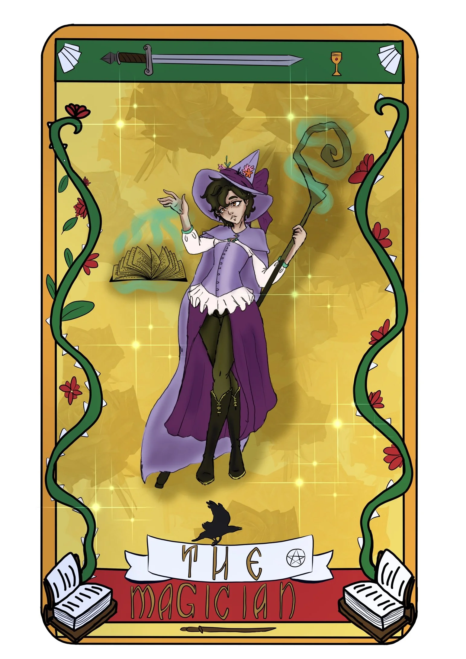 Character trading/ tarot cards