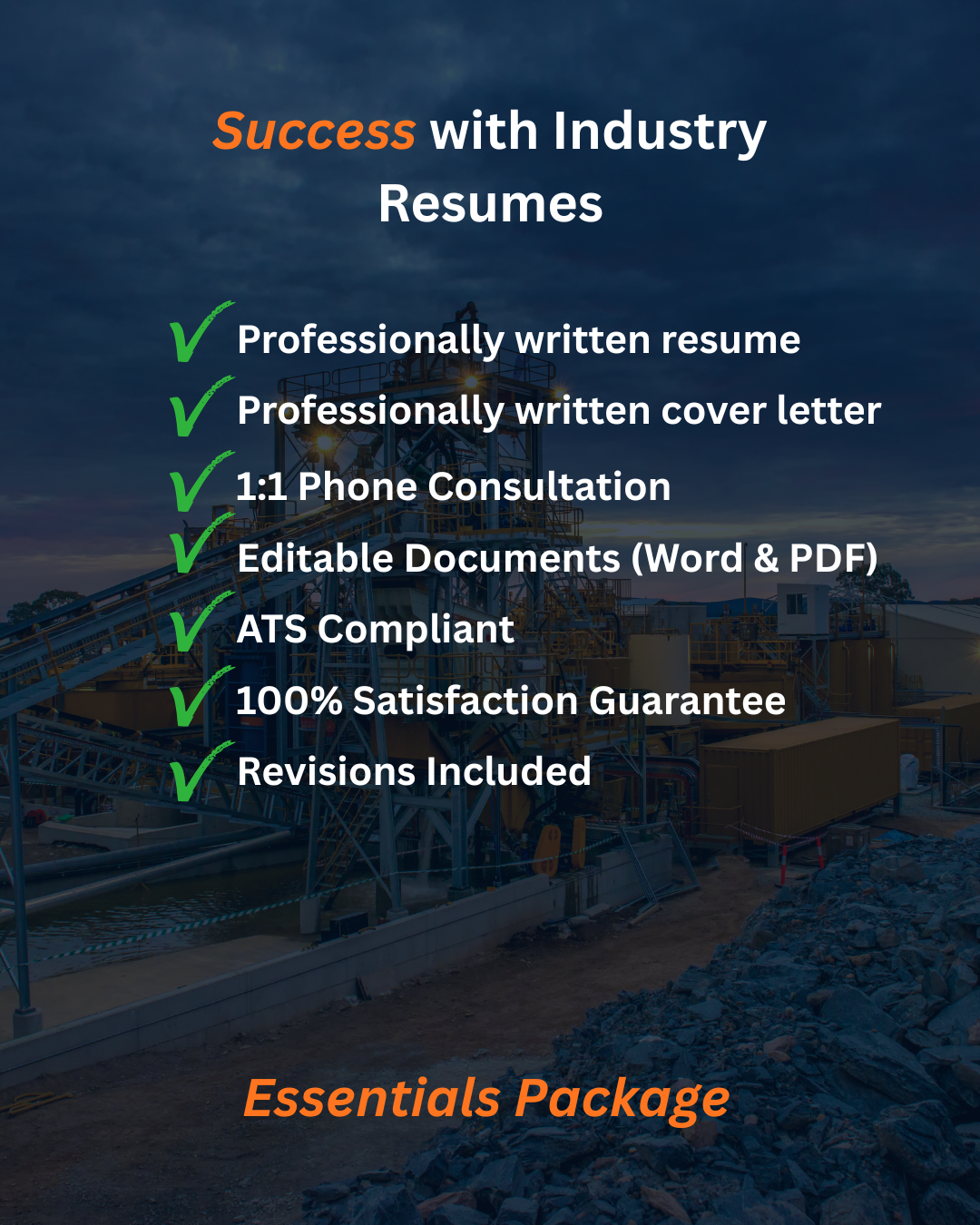 Superintendents & Senior Managers - Essential Package