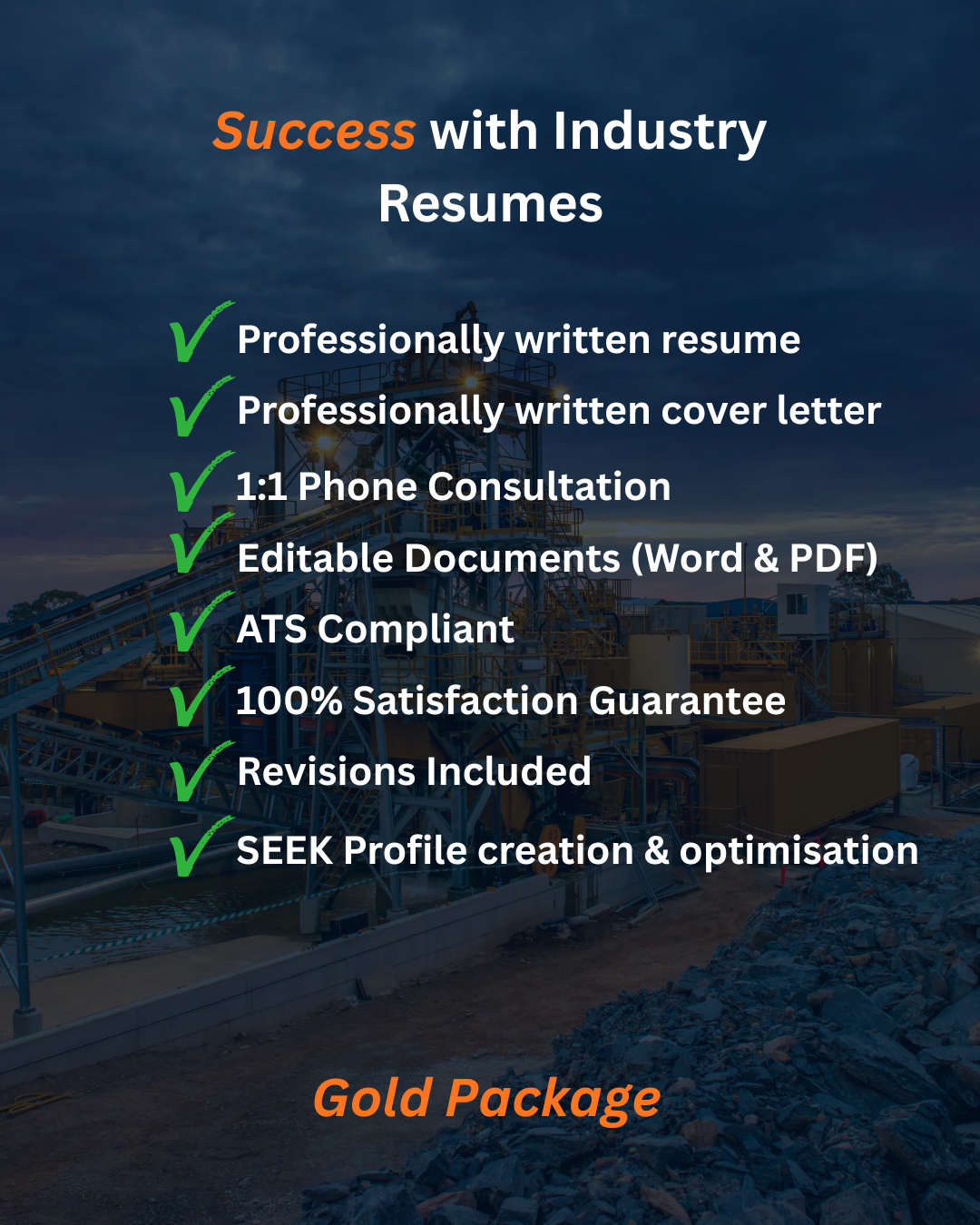 Perth FIFO Resume Writer - ATS Optimised