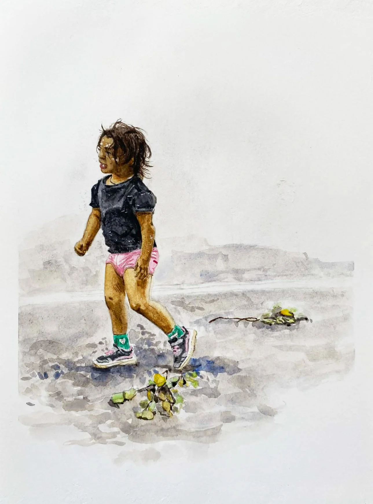 Little Yukkumbruk Dancer - Watercolour on paper