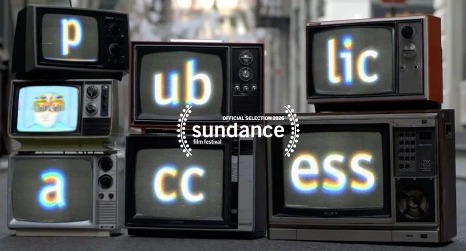 Public Access film poster with official Sundance Film Festival Laurels