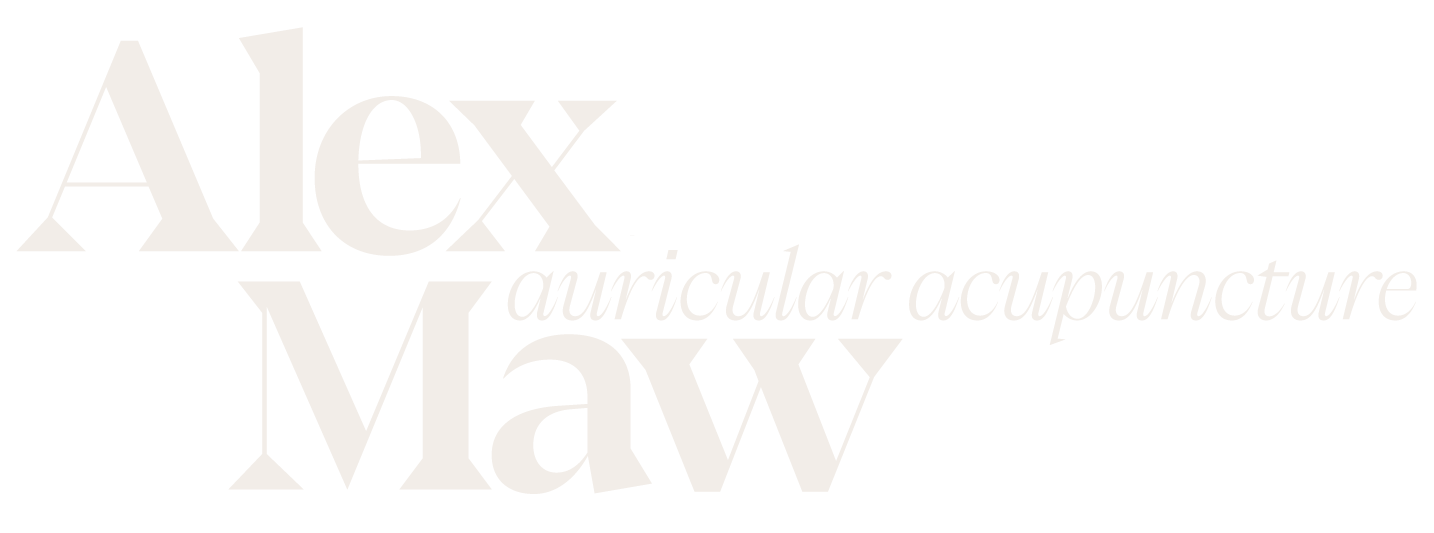Alex Maw  Auricular Acupuncture logo.