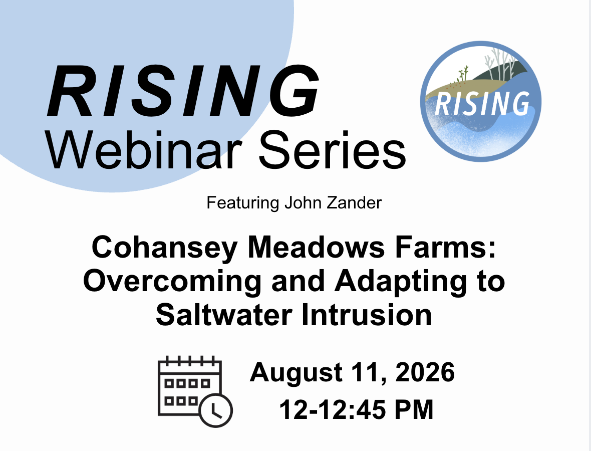 Cohansey Meadows Farms: Overcoming and Adapting to Saltwater Intrusion