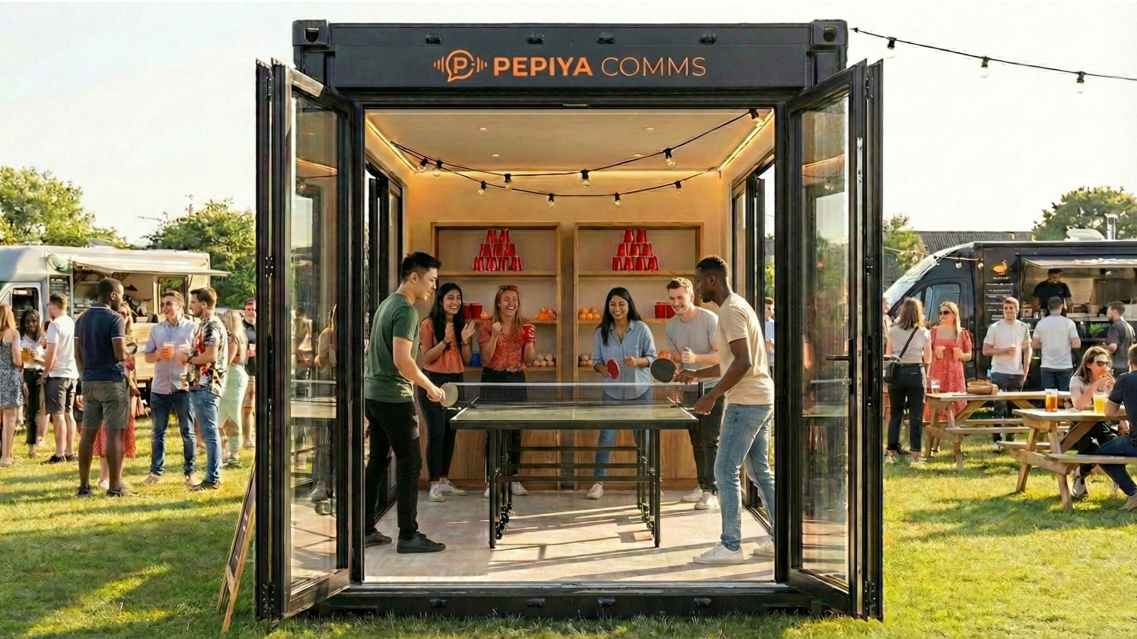 edwin projects social studio converted container
