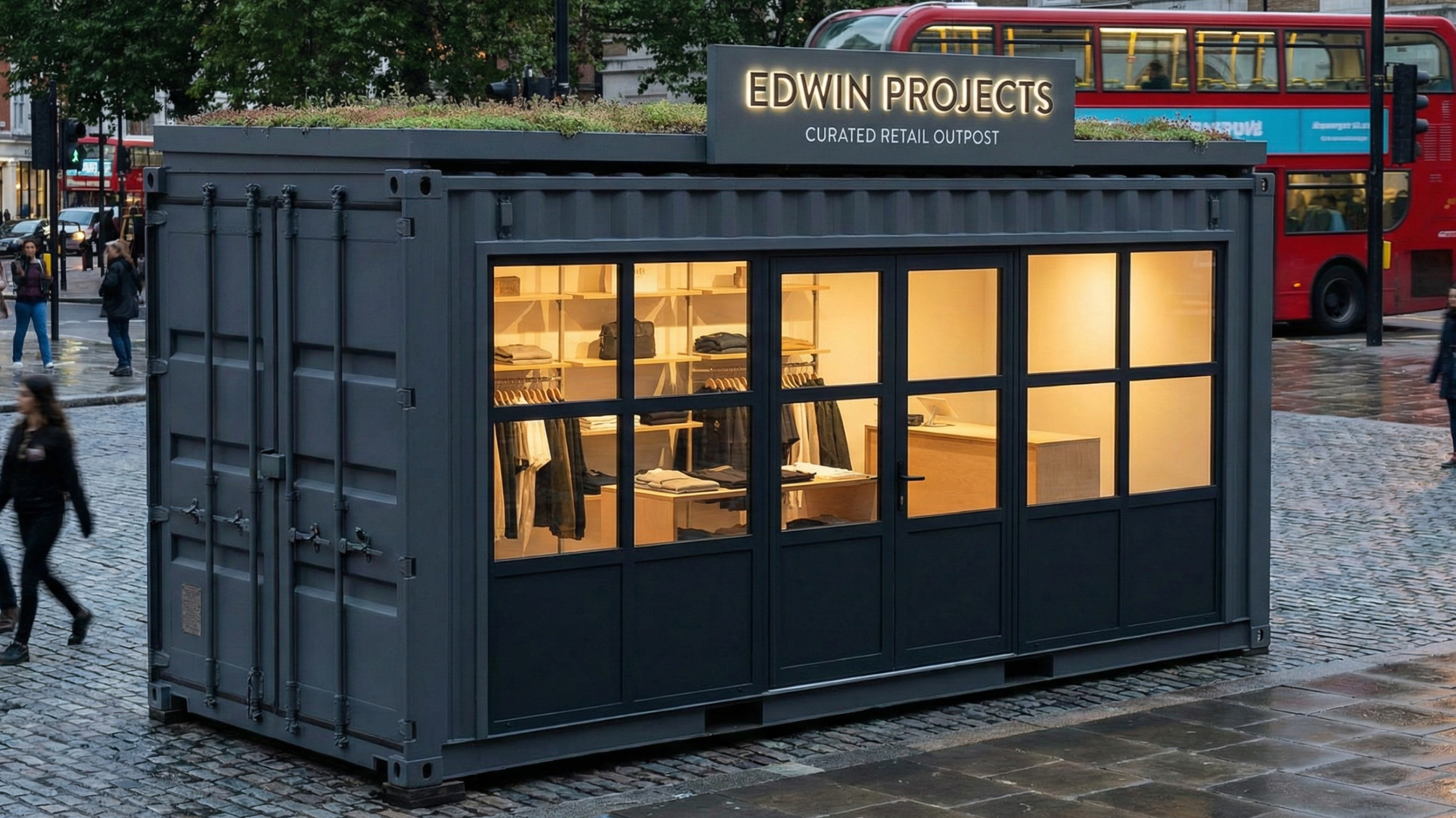 edwin projects retail outpost container conversion