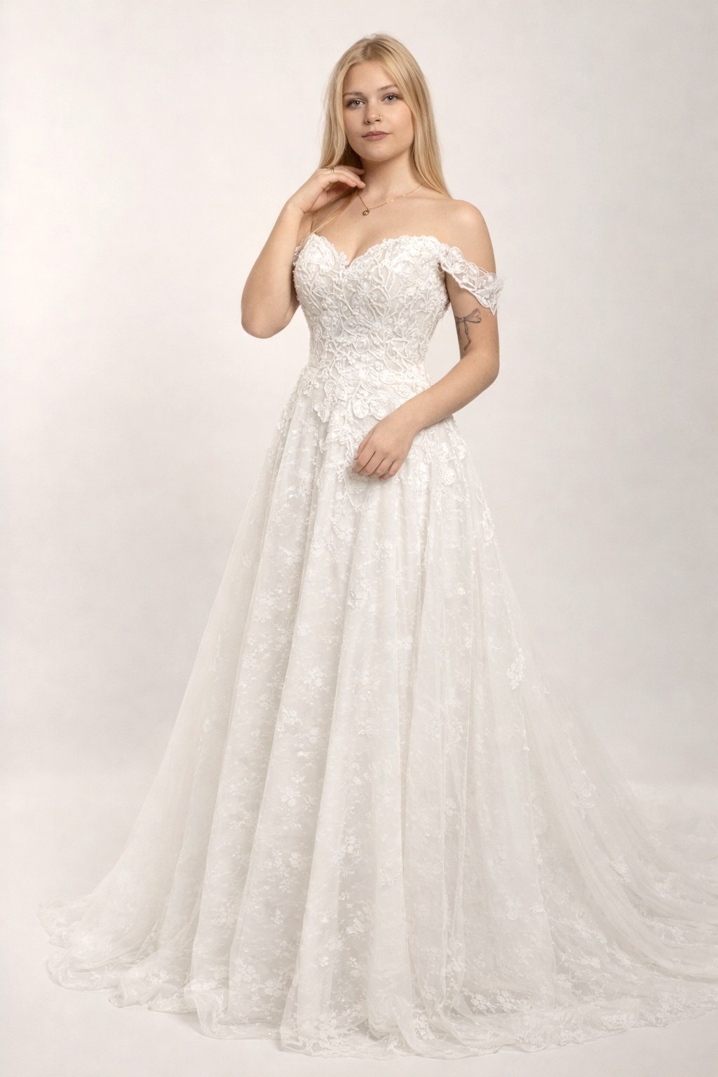 Trouwjurk 'Fleurine'