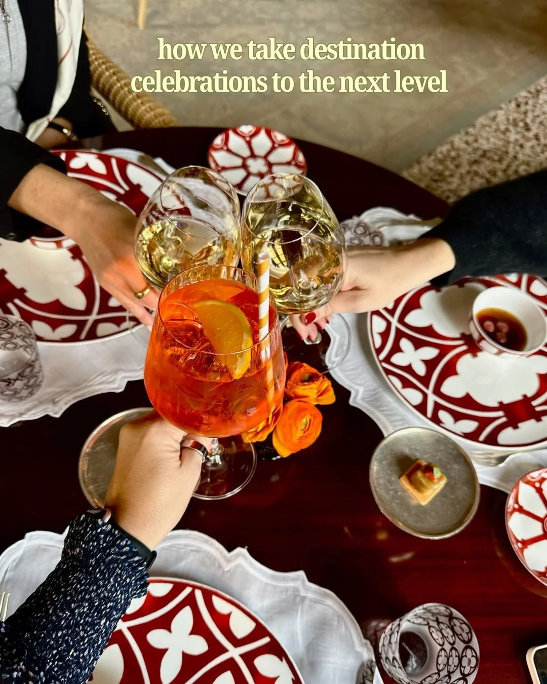 It&rsquo;s our job to introduce our clients to ideas, opportunities and details that they may not have known were possible. Our client destination celebrations range from privatizing a national monument for a breakfast concert with an absolute legend