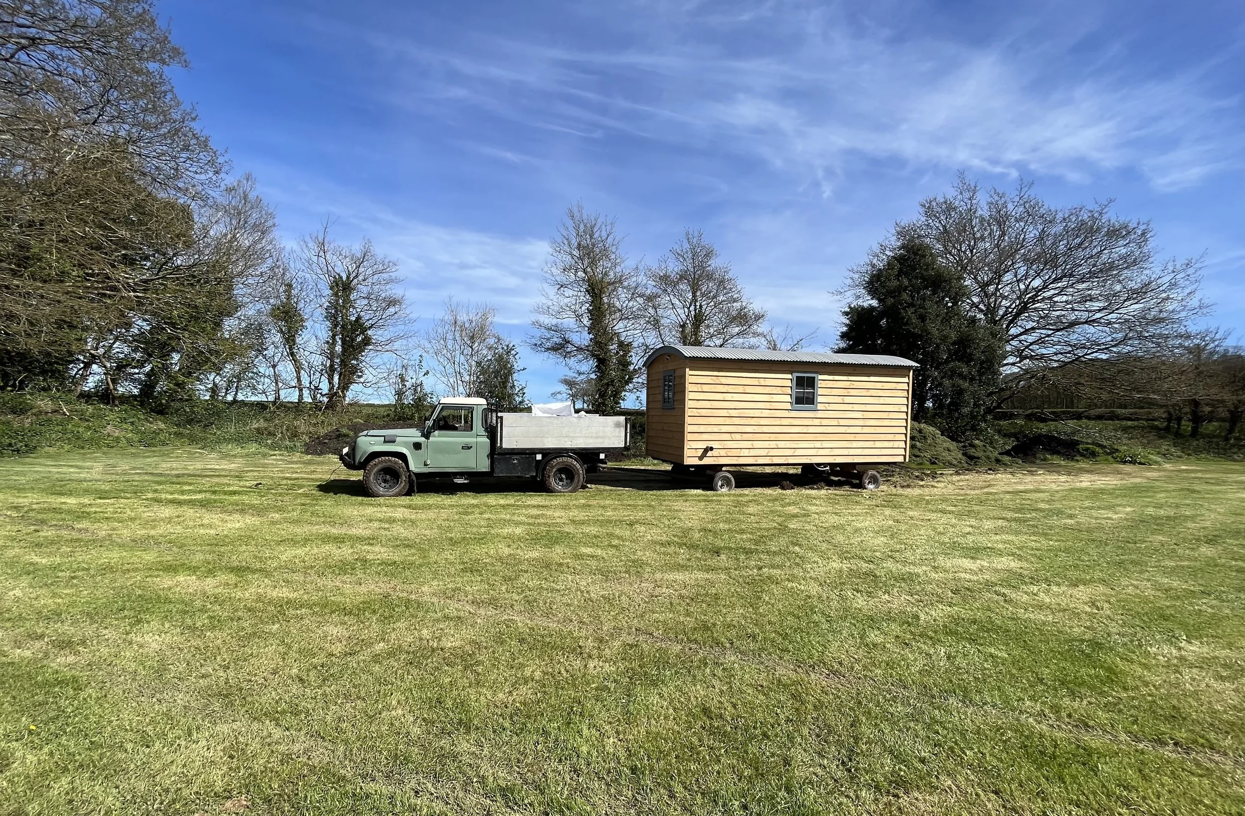 shepards hut by two waters timber liskeard cornwall