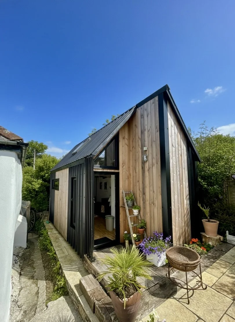 locally sourced handcrafted timber shepherds hut