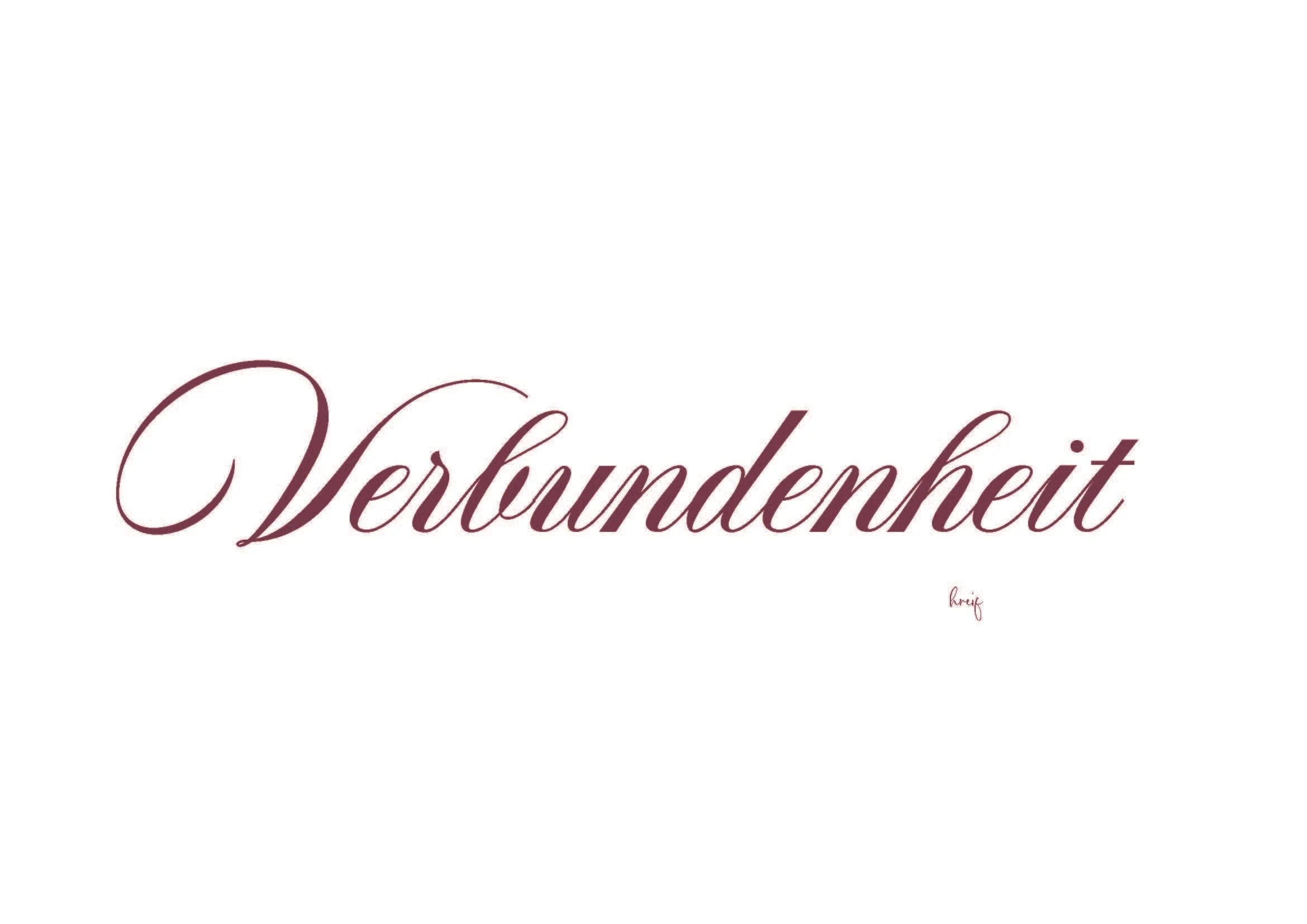 Verbundenheit
