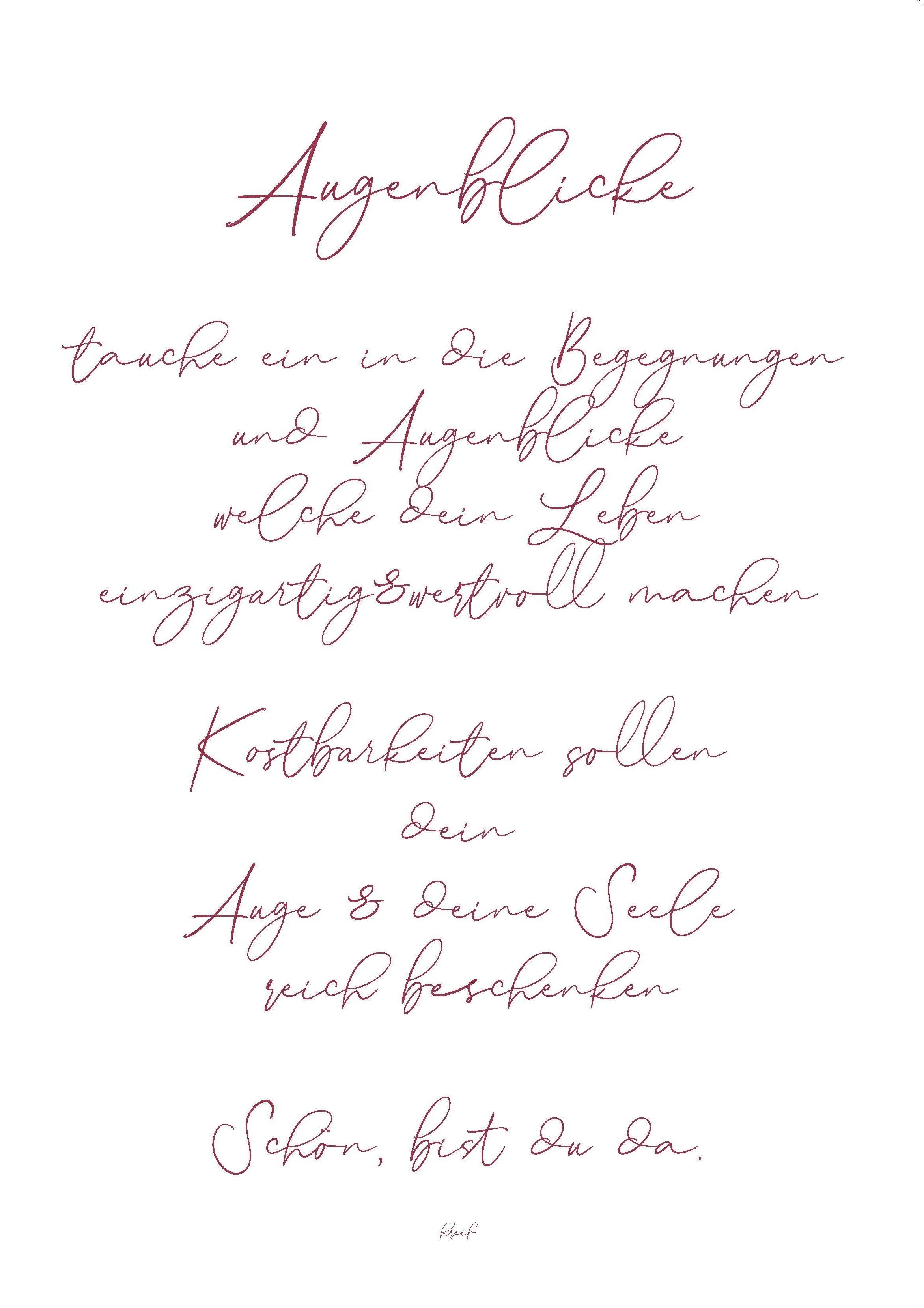 Augenblick