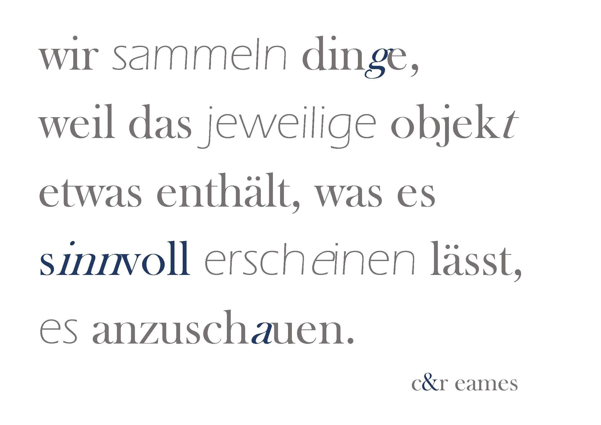 sammeln