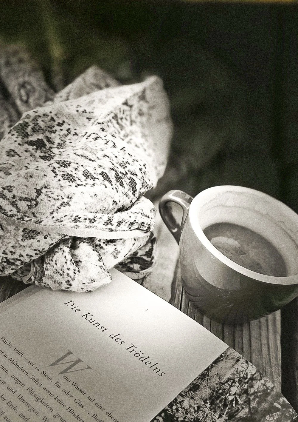 Tasse und Tuch