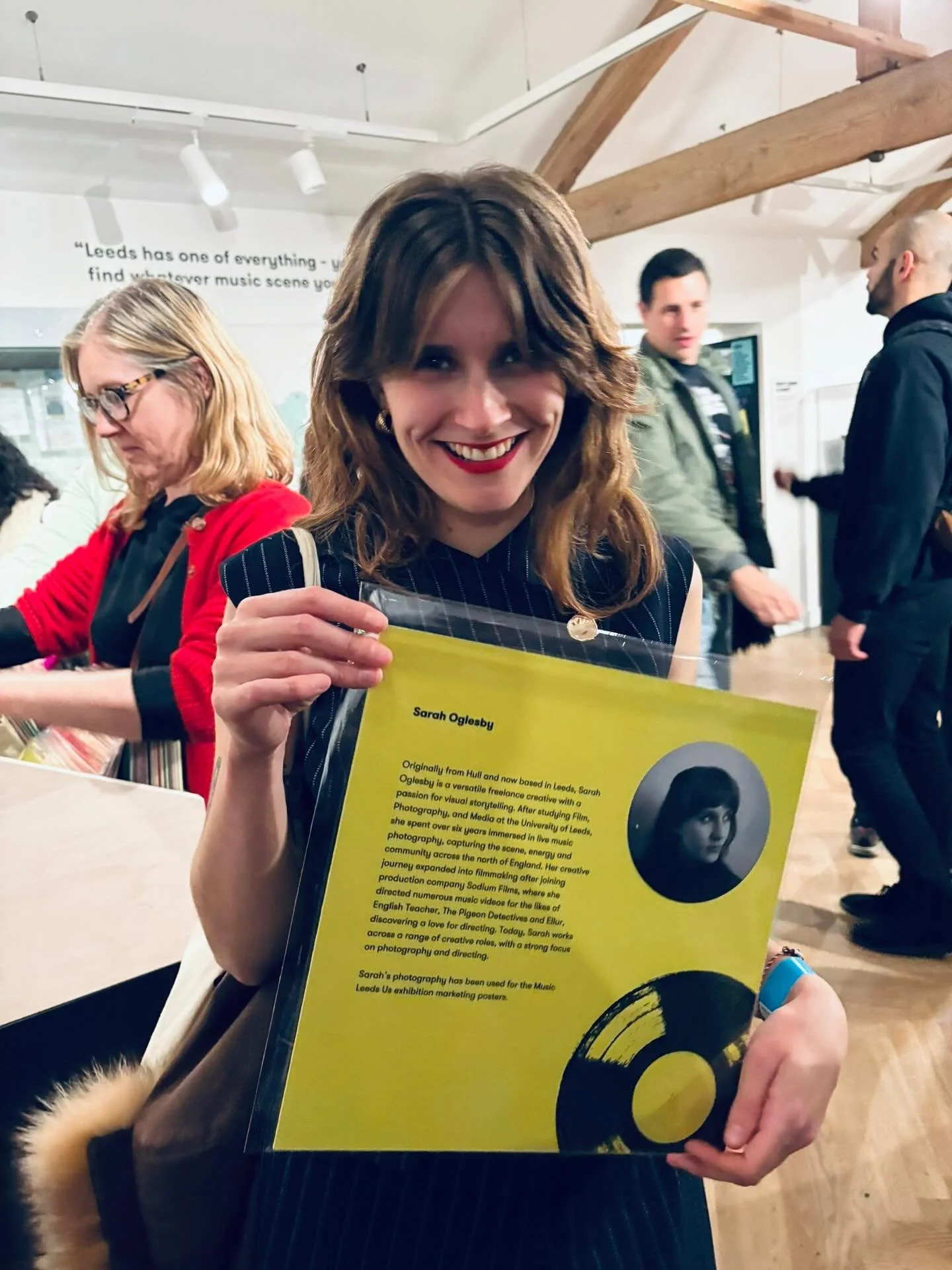 Amazing night celebrating 60 years of music in Leeds with friends and family ❤️✨

What a moment to have my picture of @yardactband as the opening image, thanks so much to the whole team who put this together 🫶

I&rsquo;ve had so many amazing memorie