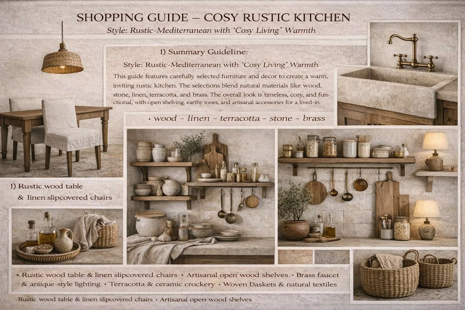 Kitchen Shopping Guide
