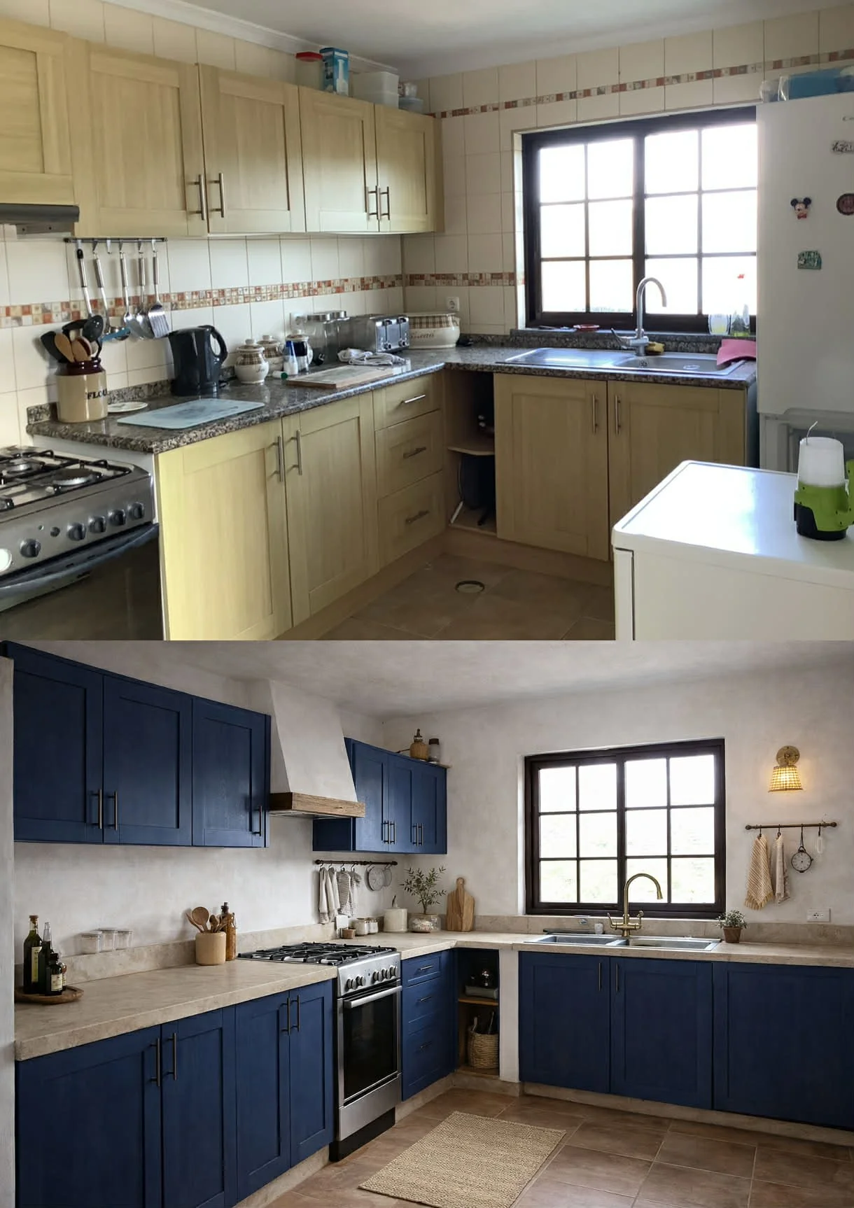 Kitchen Before/After