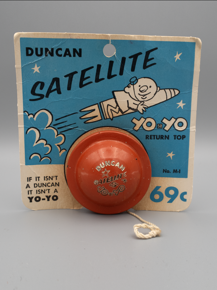 Sub-Orbital Kinetic Messenger | Vintage Duncan Satellite (c. 1960)