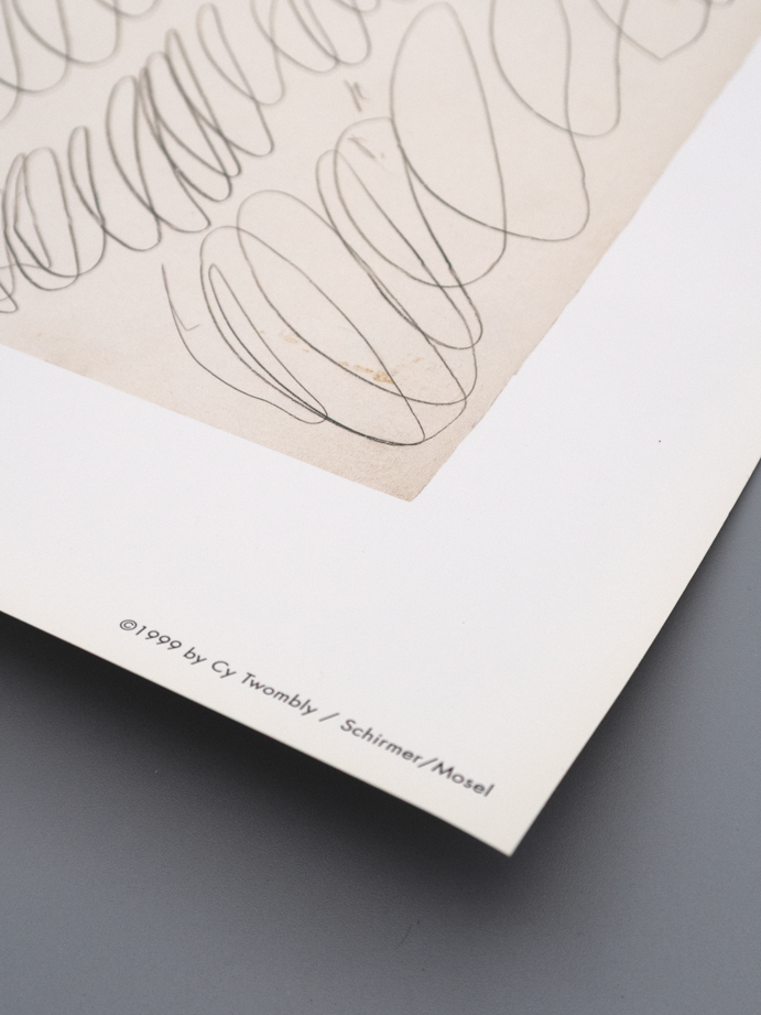 Automated Scripting (Plinio Manifesto) | Cy Twombly (1967/1999)