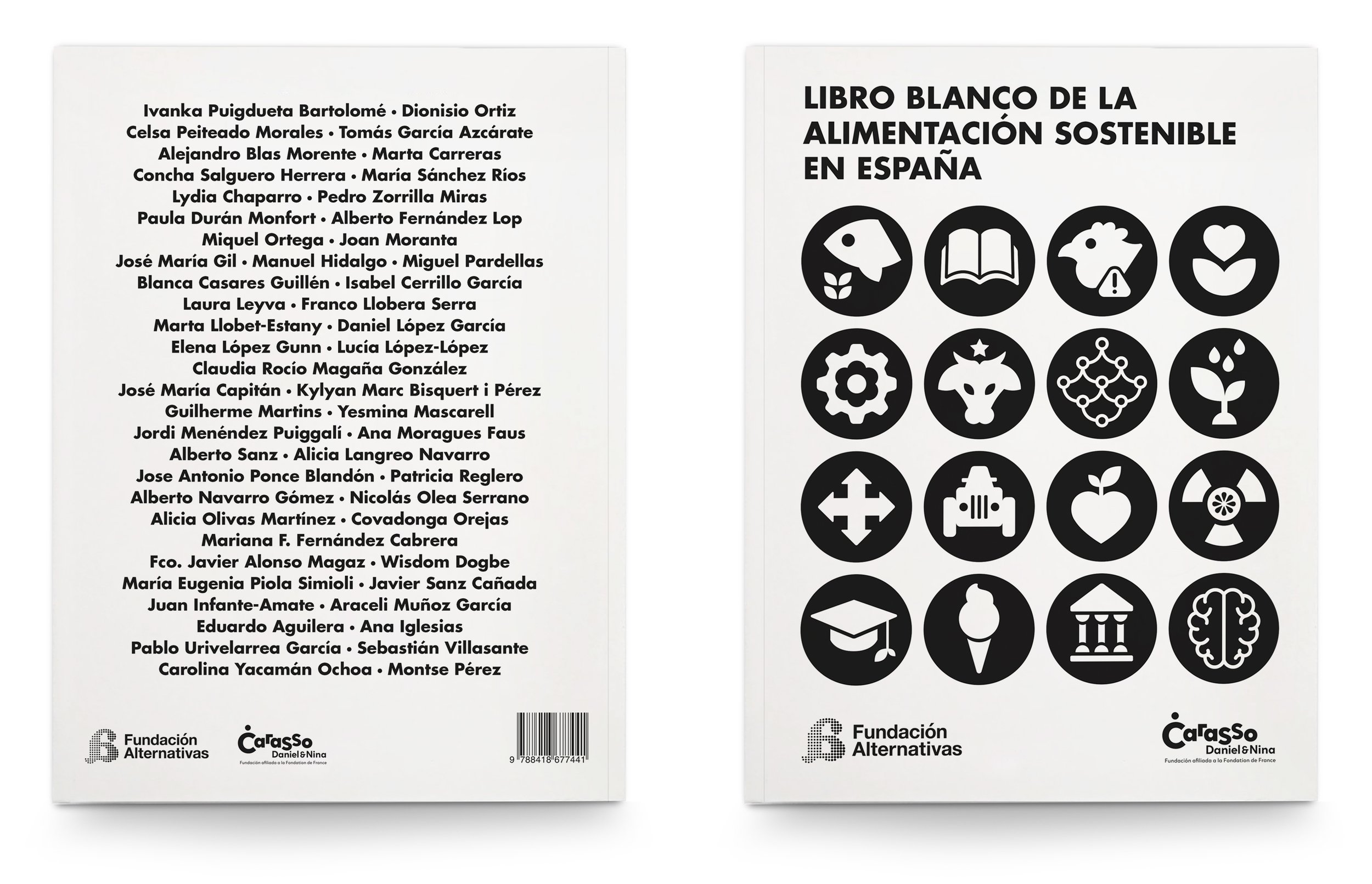 Fundación Carasso. Book about Sustainable Feeding in Spain.