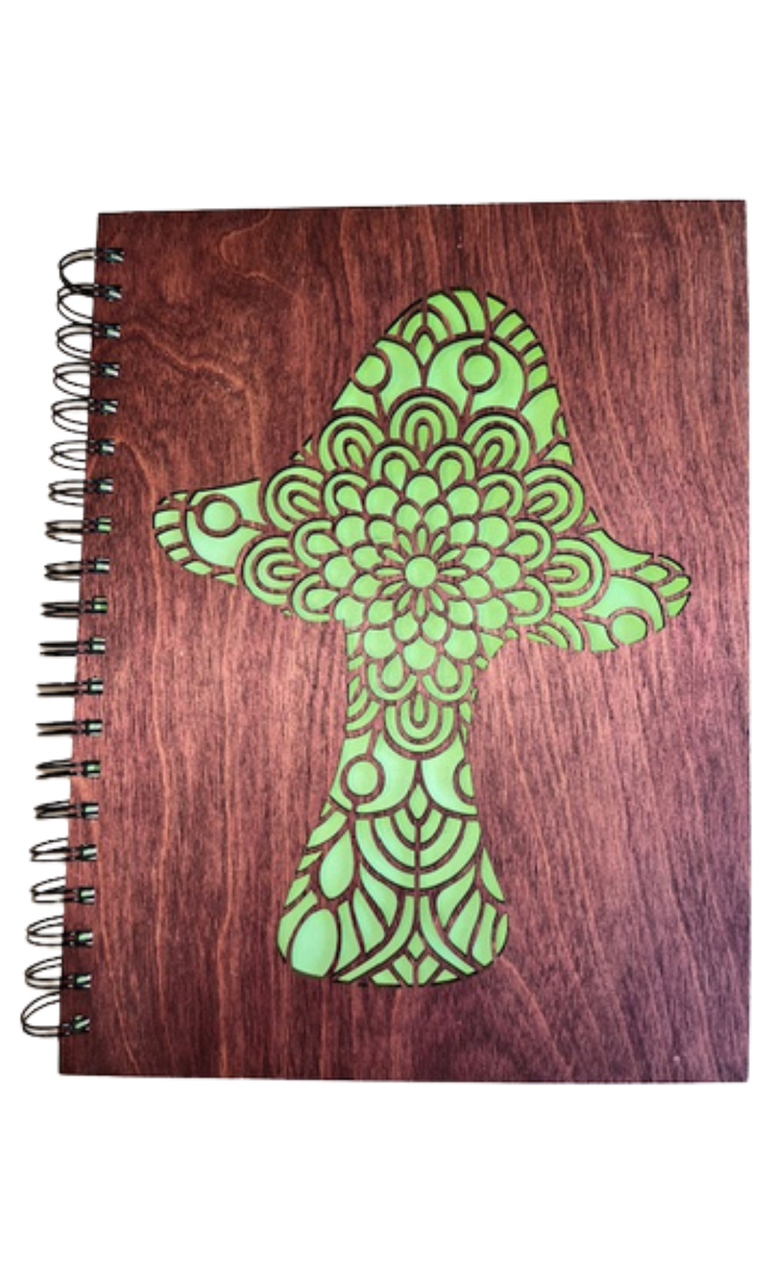 Large Green Mushroom Journal