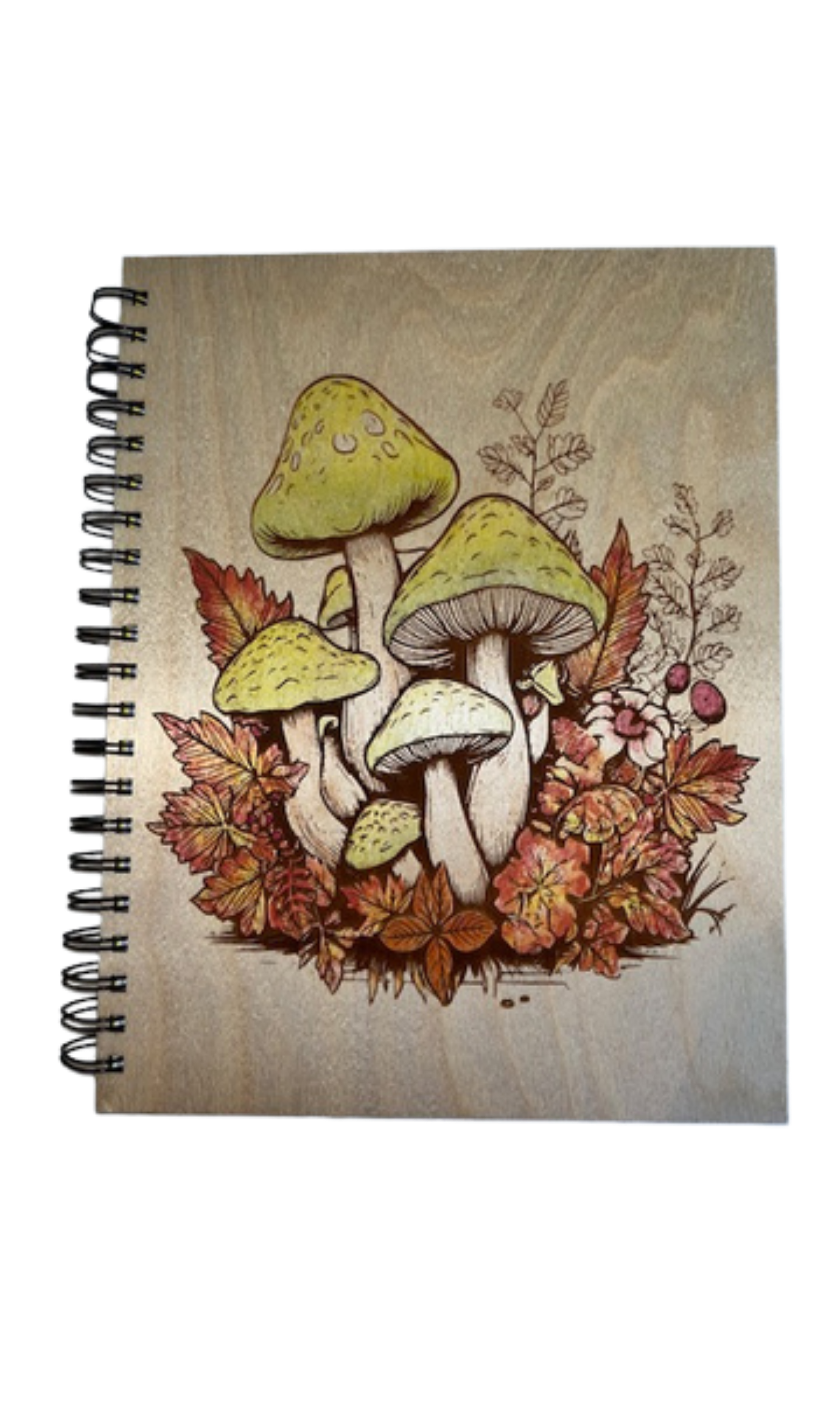 Large Yellow Mushrooms Journal