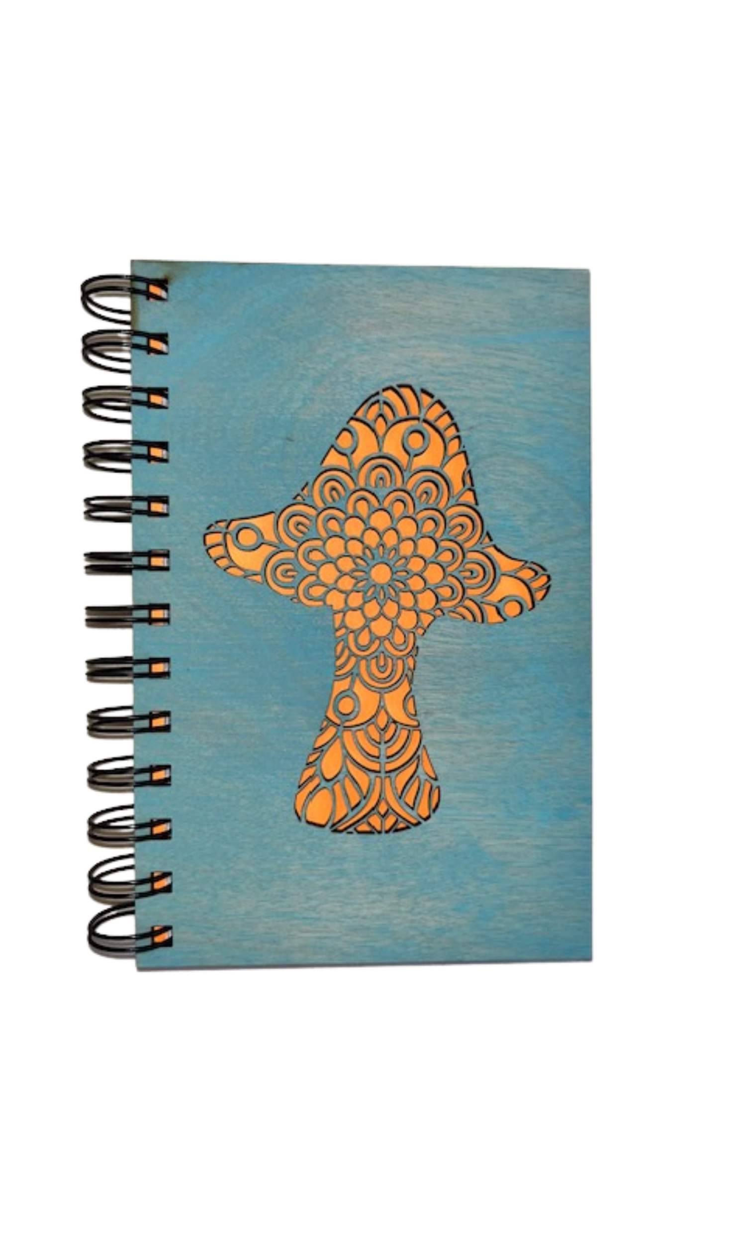 Small Orange Mushroom Journal