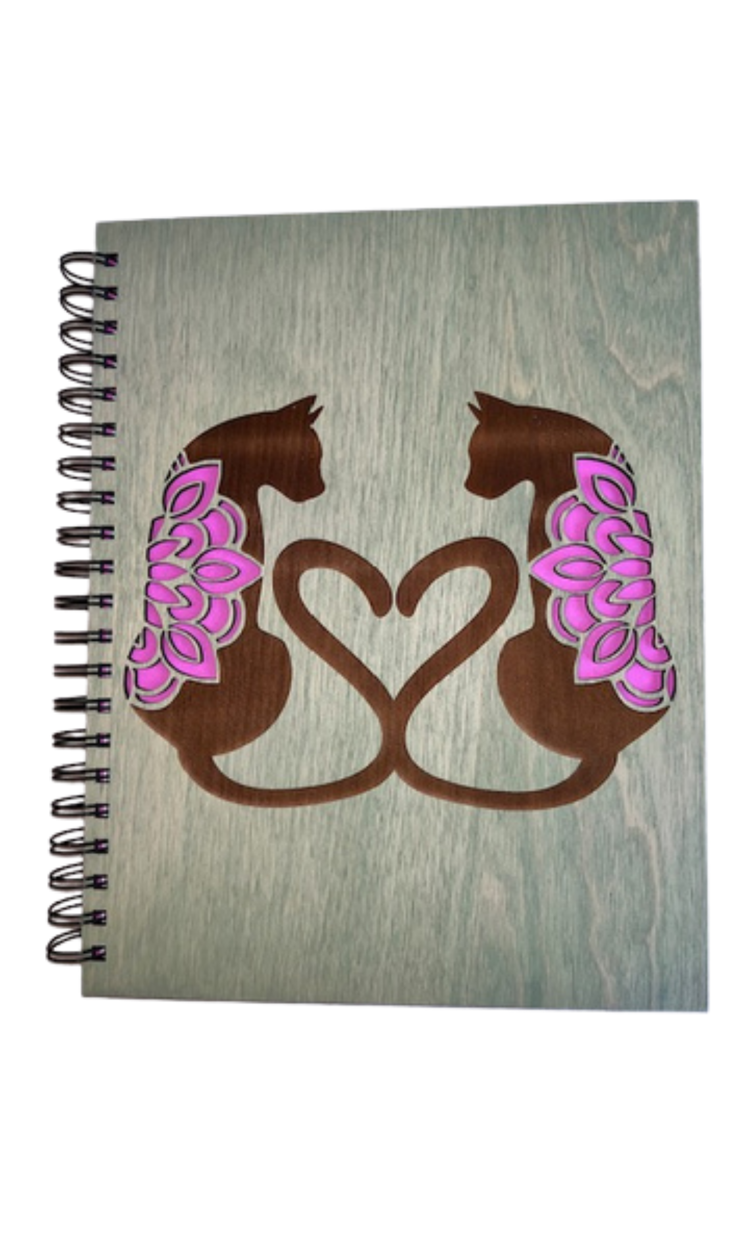 Large Twin Cat Heart Journal