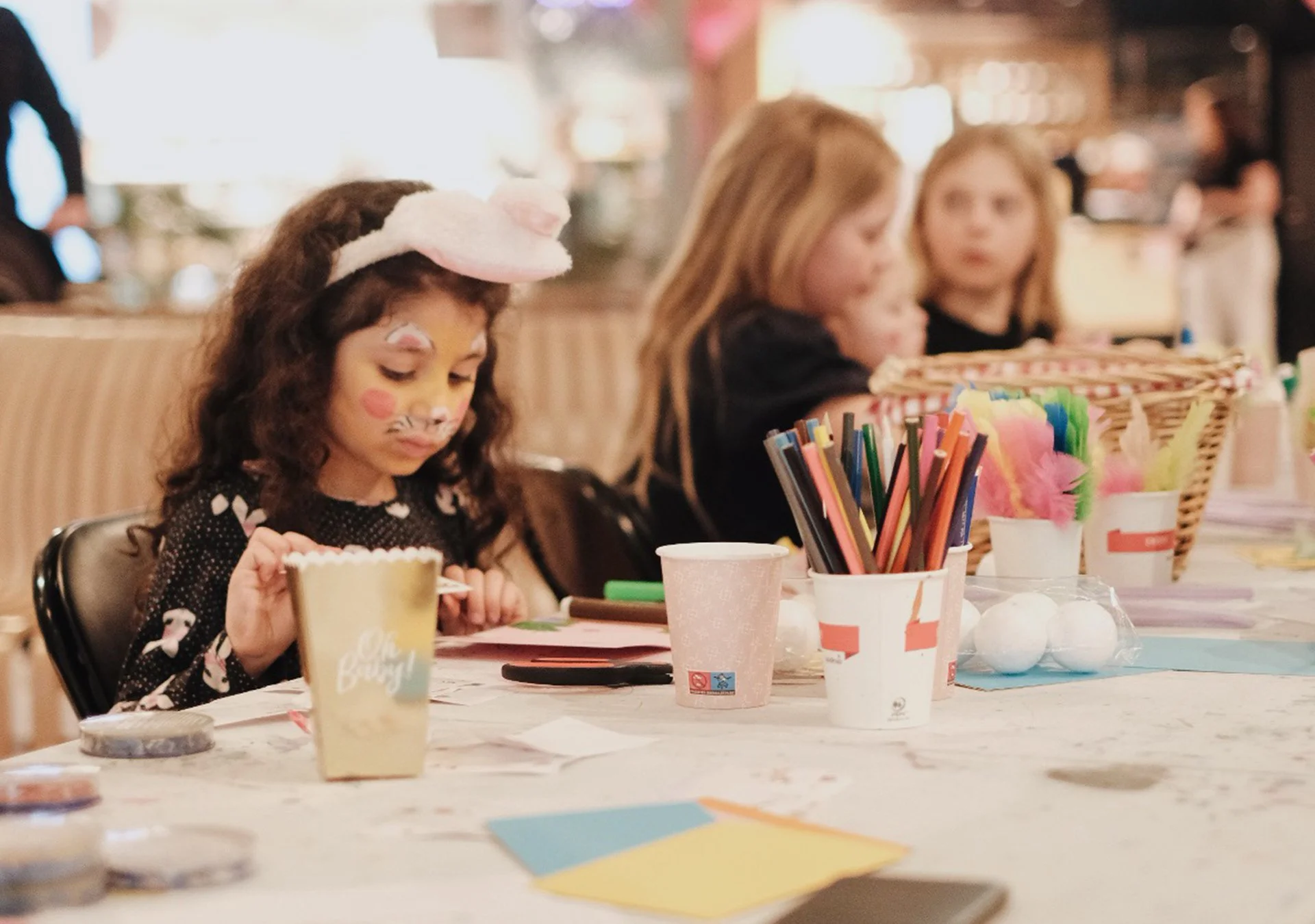 Påskpyssel i stadskärnan