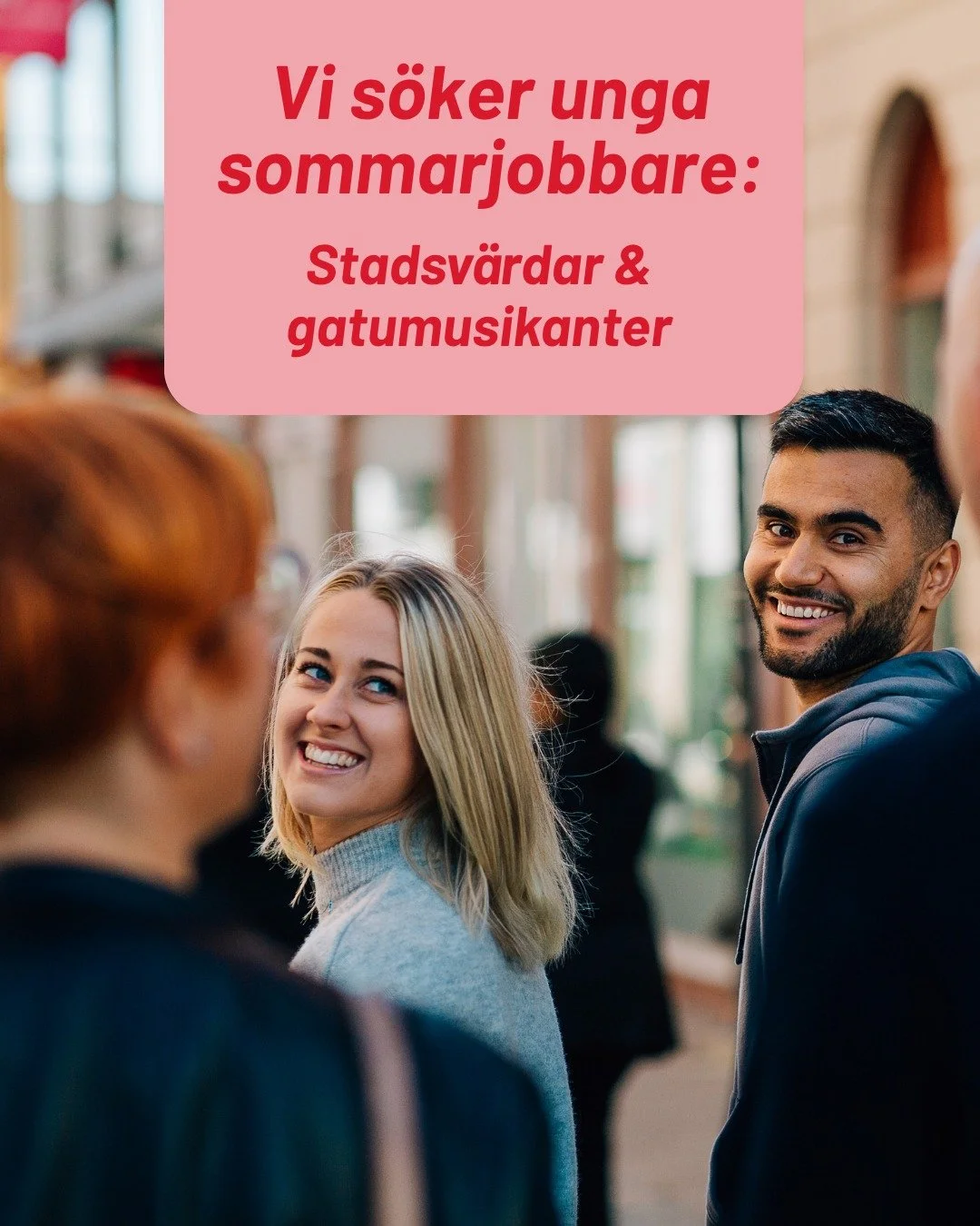 Vi s&ouml;ker sommarjobbare till stadsk&auml;rnan ☀️

Bor du i Falu kommun, fyller minst 16 &aring;r i &aring;r och har inte fyllt 19 &aring;r och vill ha ett roligt sommarjobb d&auml;r du m&ouml;ter m&auml;nniskor och bidrar till en levande stad? Nu