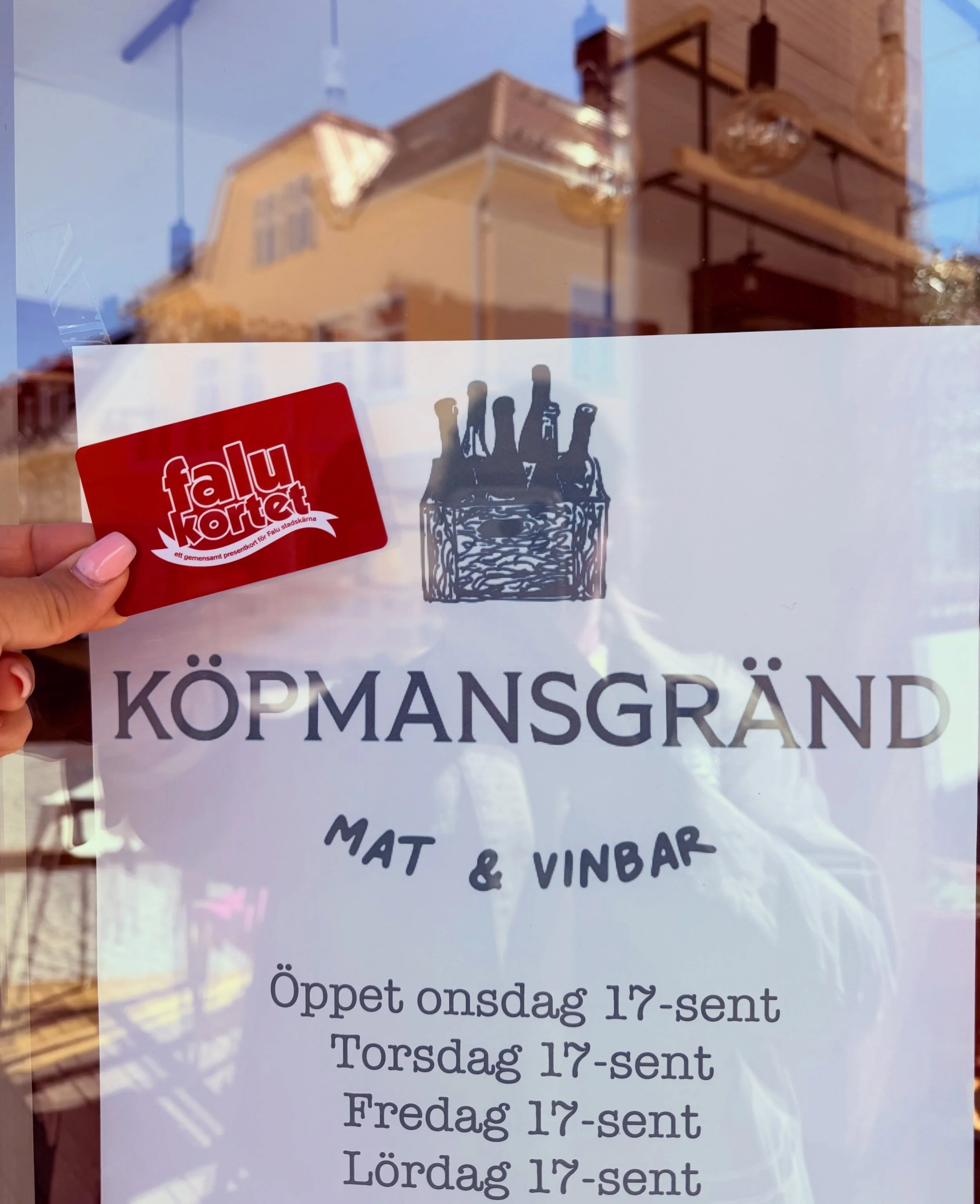 H&auml;rliga tider, nu kan ni l&ouml;sa in falukortet p&aring; @kopmansgrand 💌🤩

Passa p&aring; att bes&ouml;ka det senaste restaurang tillskottet p&aring; Slaggatan 🥳