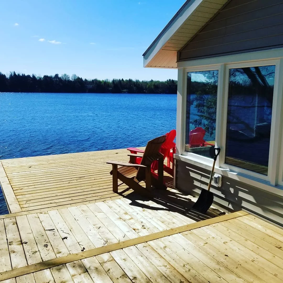 Wraparound Cottage Deck
