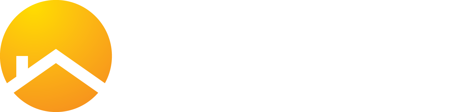 A yellow and orange gradient background with a white rectangular space for text.