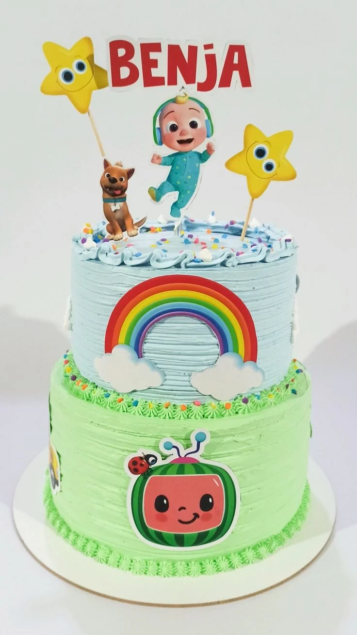 Cocomelon Step Cake Step Cake