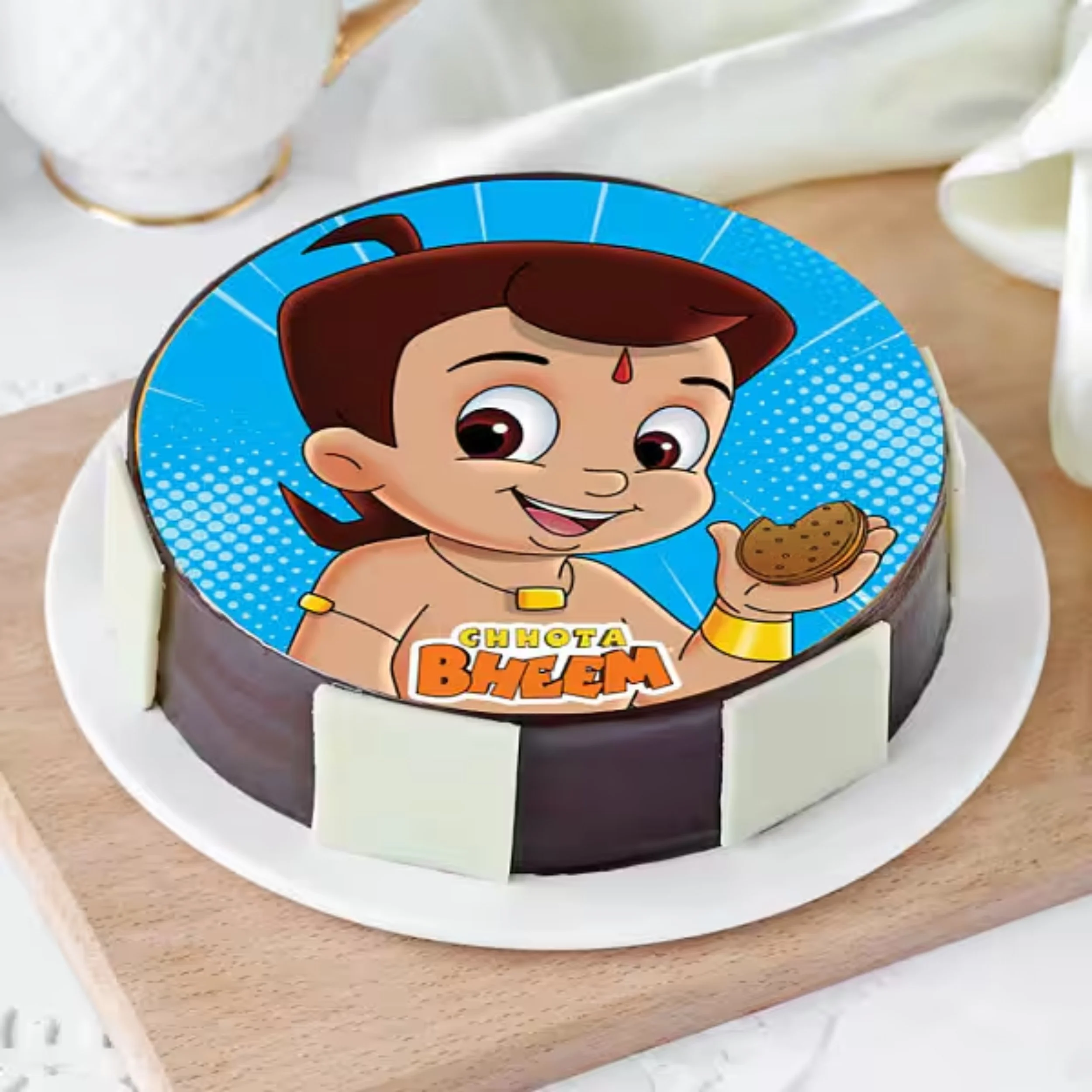 Chota Bheem Photo Cake