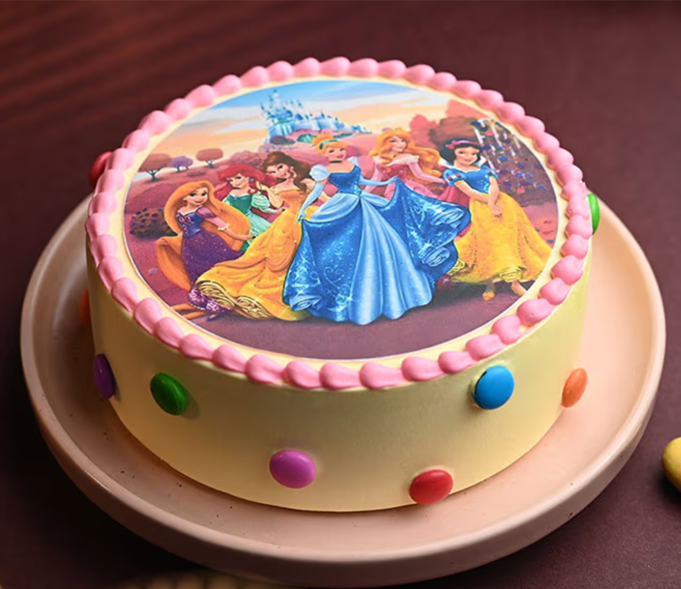 Disney Princess Photo Cake
