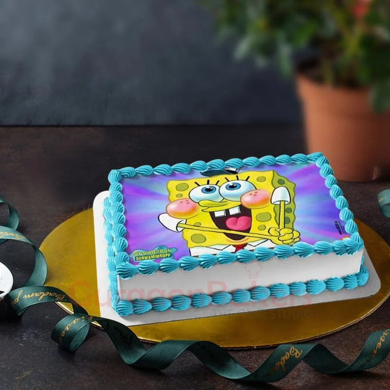Spongebob Photo Cake