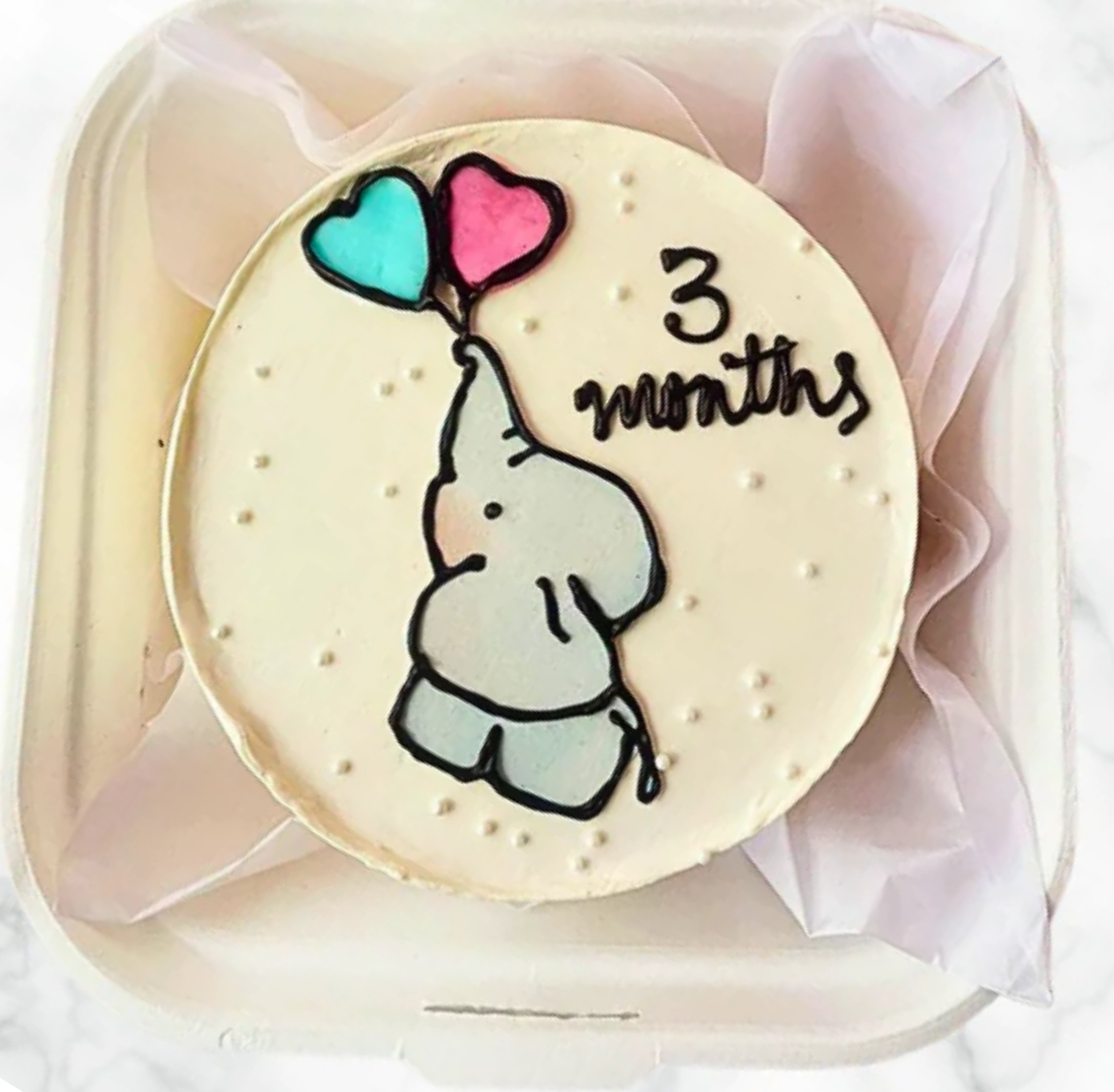 Three Months Cake