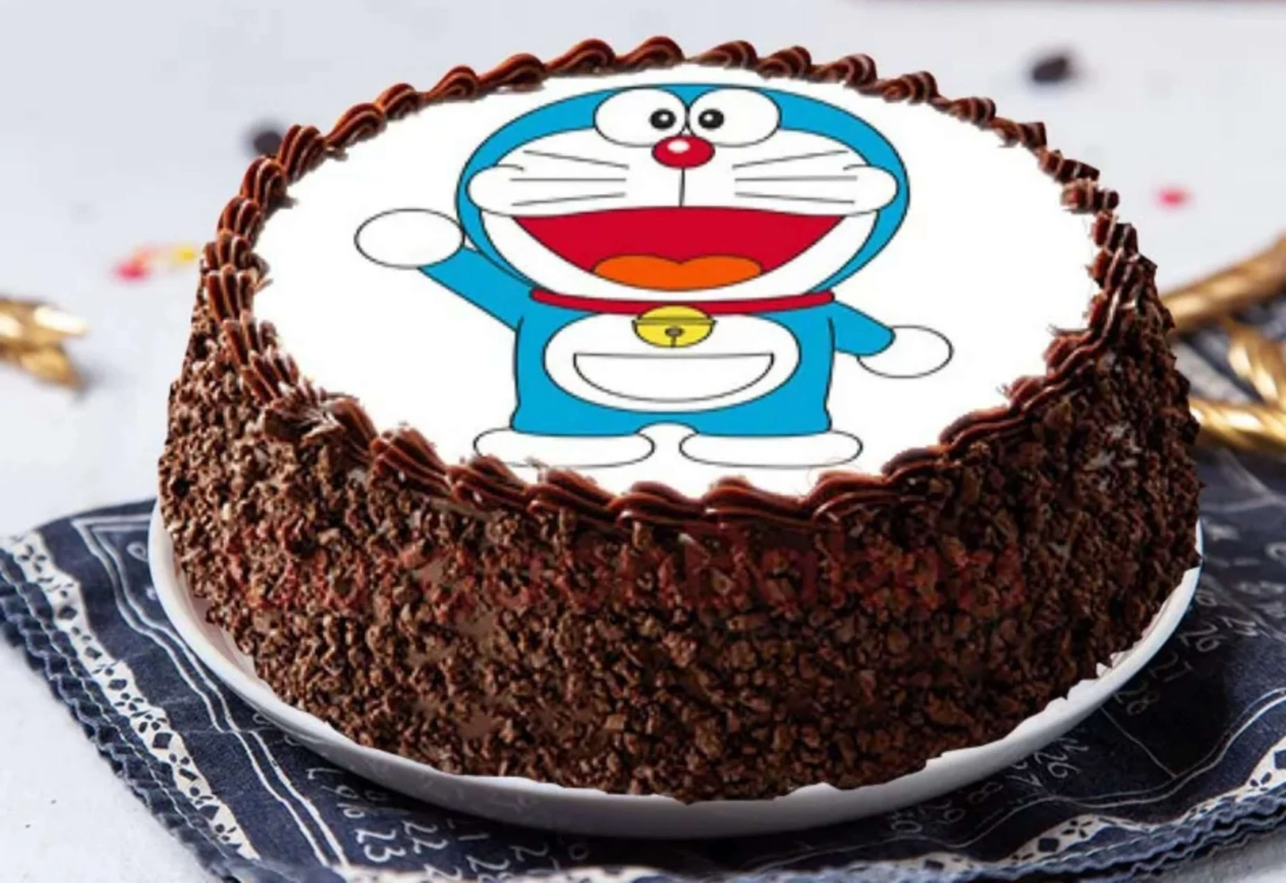 Doraemon Photo Cake