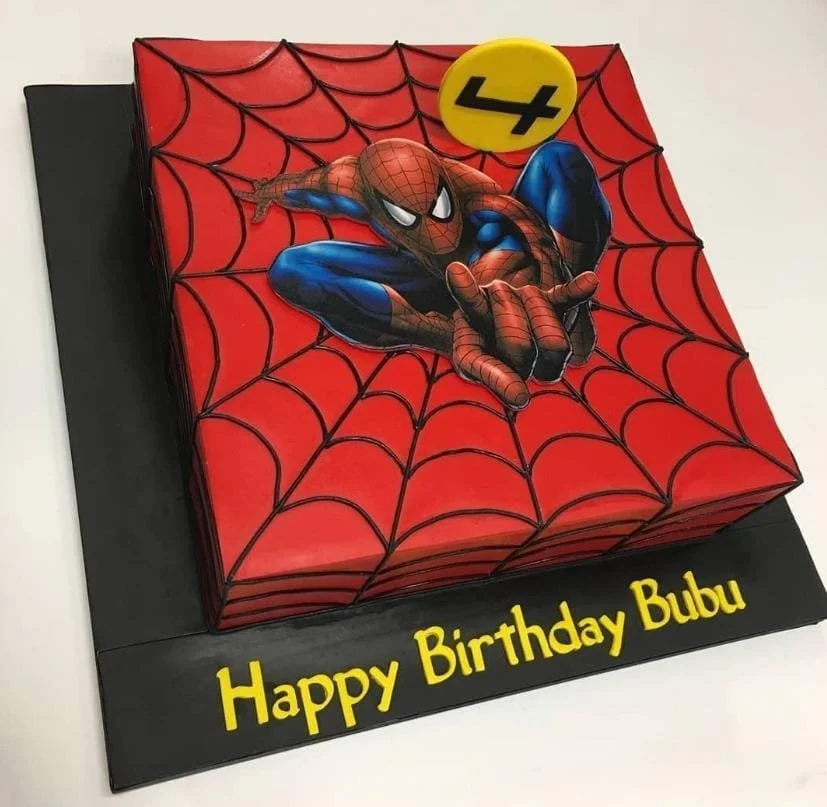 Spiderman Cake