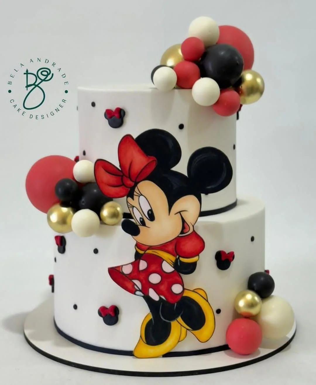 Minnie Mouse Step Cake